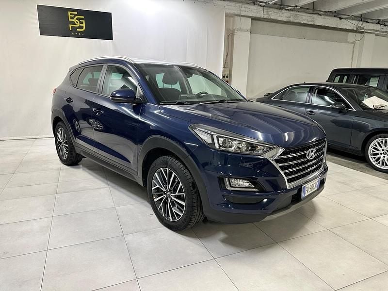 Usata Hyundai Tucson 136 CV (100 kW) 2019 Blu/azzurro SUV