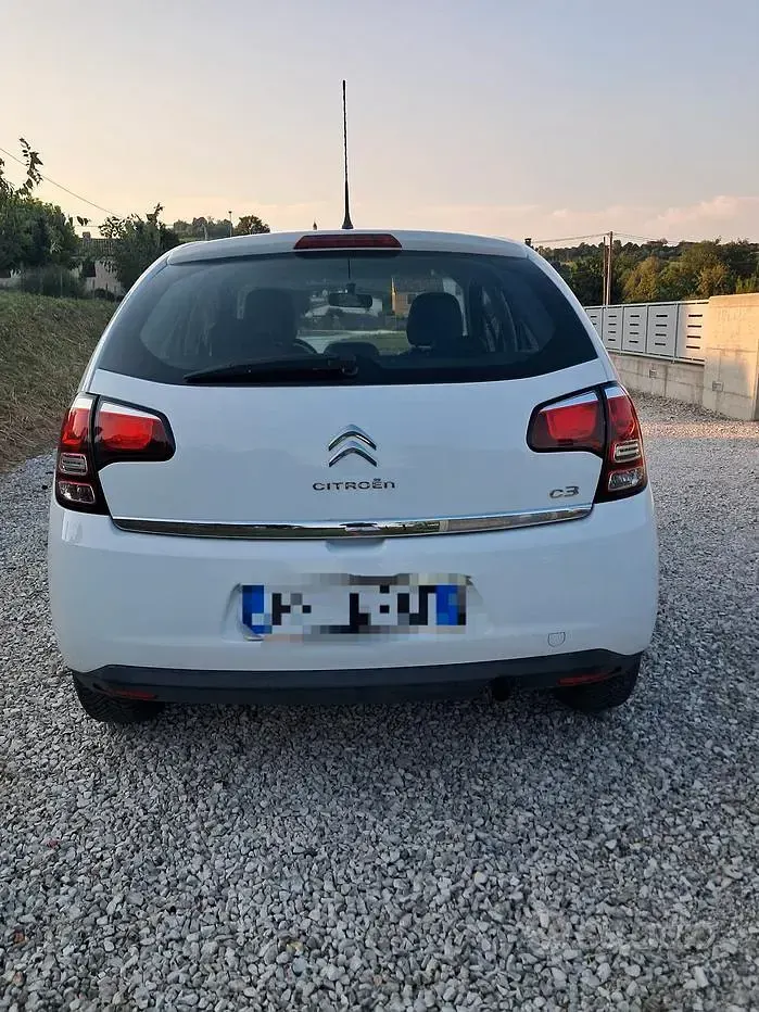 Usata Citroën C3 82 CV (60 kW) 2013 Bianco Utilitaria