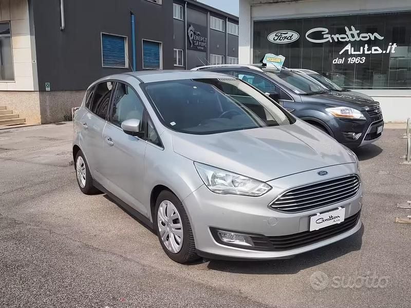 Usata Ford C-MAX Titanium 120 CV (88 kW) 2015 Grigio Monovolume