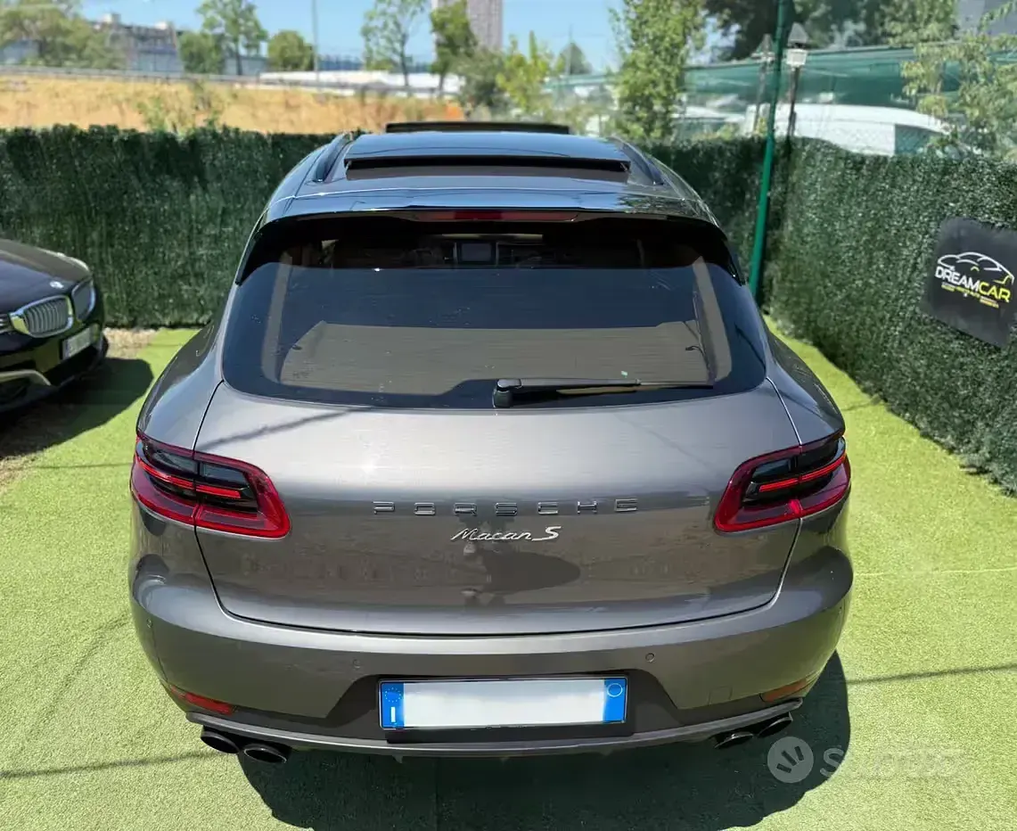 Usata Porsche Macan S 250 CV (183 kW) 2015 Grigio SUV