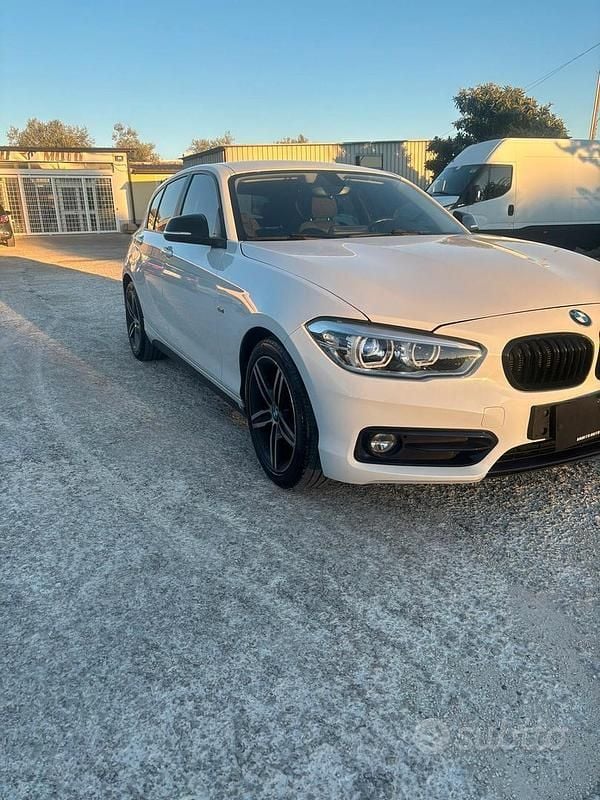 Usata BMW 116 108 CV (79 kW) 2016 Bianco Utilitaria