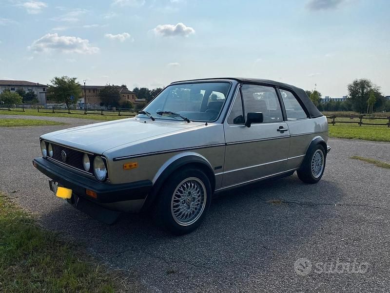 Grigio Usata 1986 VW Golf Cabriolet Cabrio | 7950 € - Immagine 1/4