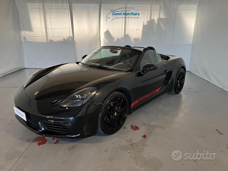 Usata Porsche 718 Sport 300 CV (220 kW) 2018 Nero Cabrio