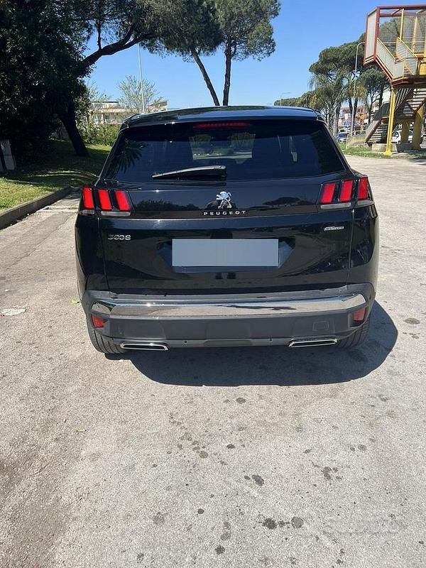 Usata Peugeot 3008 GT-line 131 CV (96 kW) 2019 Nero SUV