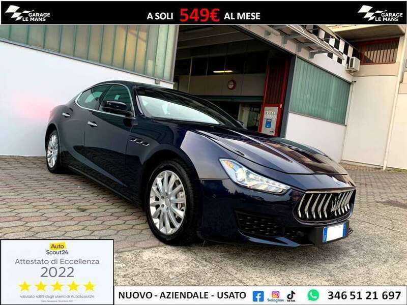 Usato 2019 Maserati Ghibli 3.0 Diesel 250 CV (41.890 €)