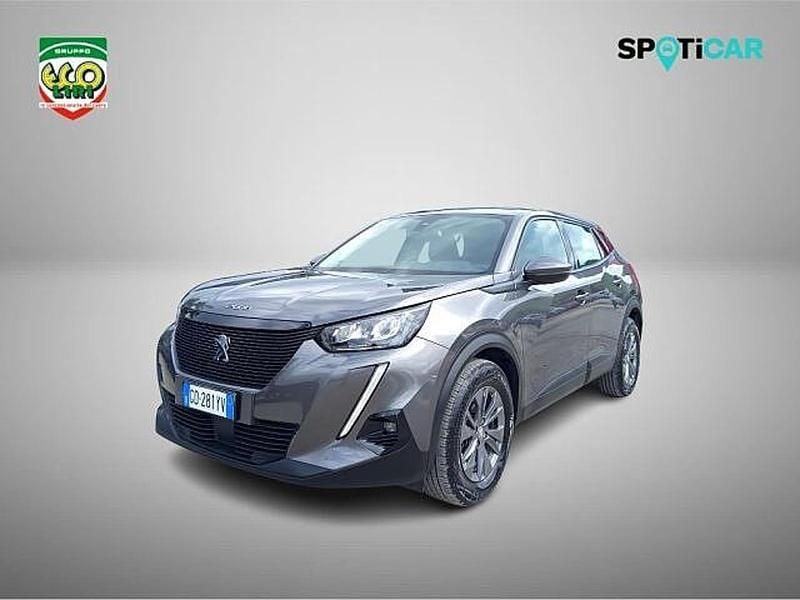 Usata Peugeot 2008 Active 102 CV (75 kW) 2021 Grigio SUV