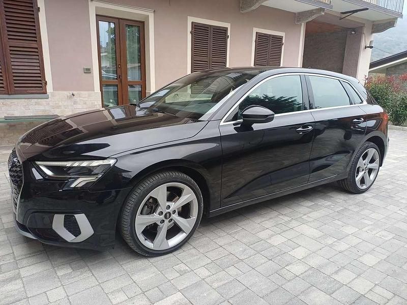 Usata Audi A3 Advanced 116 CV (85 kW) 2020 Nero Berlina