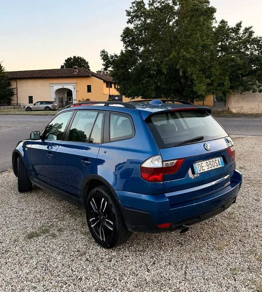 Usata BMW X3 Efficient Dynamics 177 CV (130 kW) 2007 Bluazzurro SUV