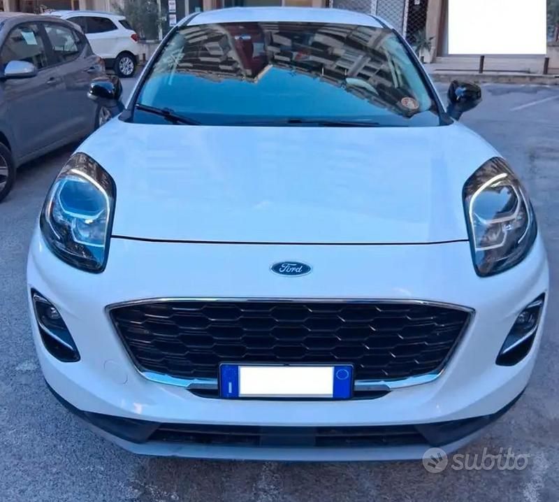 Usata Ford Puma Titanium 125 CV (91 kW) 2021 Bianco Berlina
