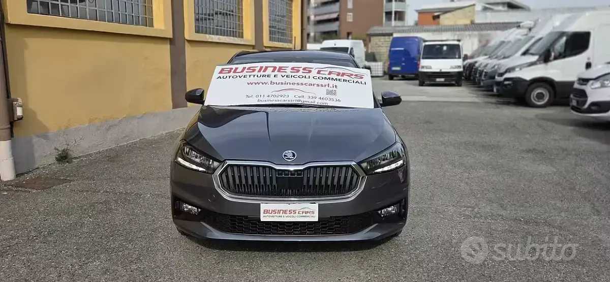 Usata Skoda Fabia Ambition 95 CV (69 kW) 2022 Grigio Utilitaria