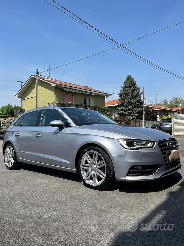 Usata Audi A3 150 CV (110 kW) 2016 Grigio Berlina