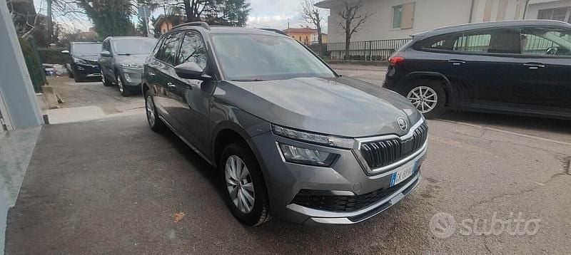 Usata Skoda Kamiq Ambition 89 CV (65 kW) 2022 Grigio SUV