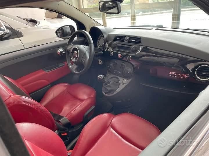 Usata Fiat 500 95 CV (69 kW) 2012 Nero Cabrio