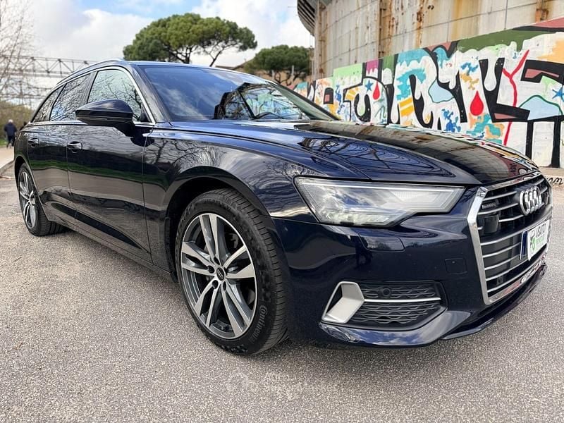 Usata Audi A6 Ambiente 204 CV (150 kW) 2023 Blu Station wagon