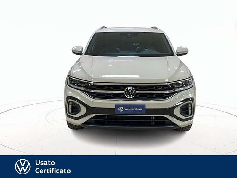 Usata VW T-Roc R-line Plus 150 CV (110 kW) 2024 Grigio pastello SUV