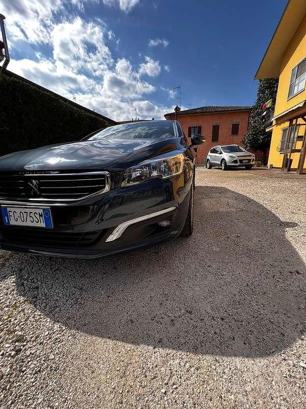 Usata Peugeot 508 S 120 CV (88 kW) 2017 Blu/azzurro Berlina