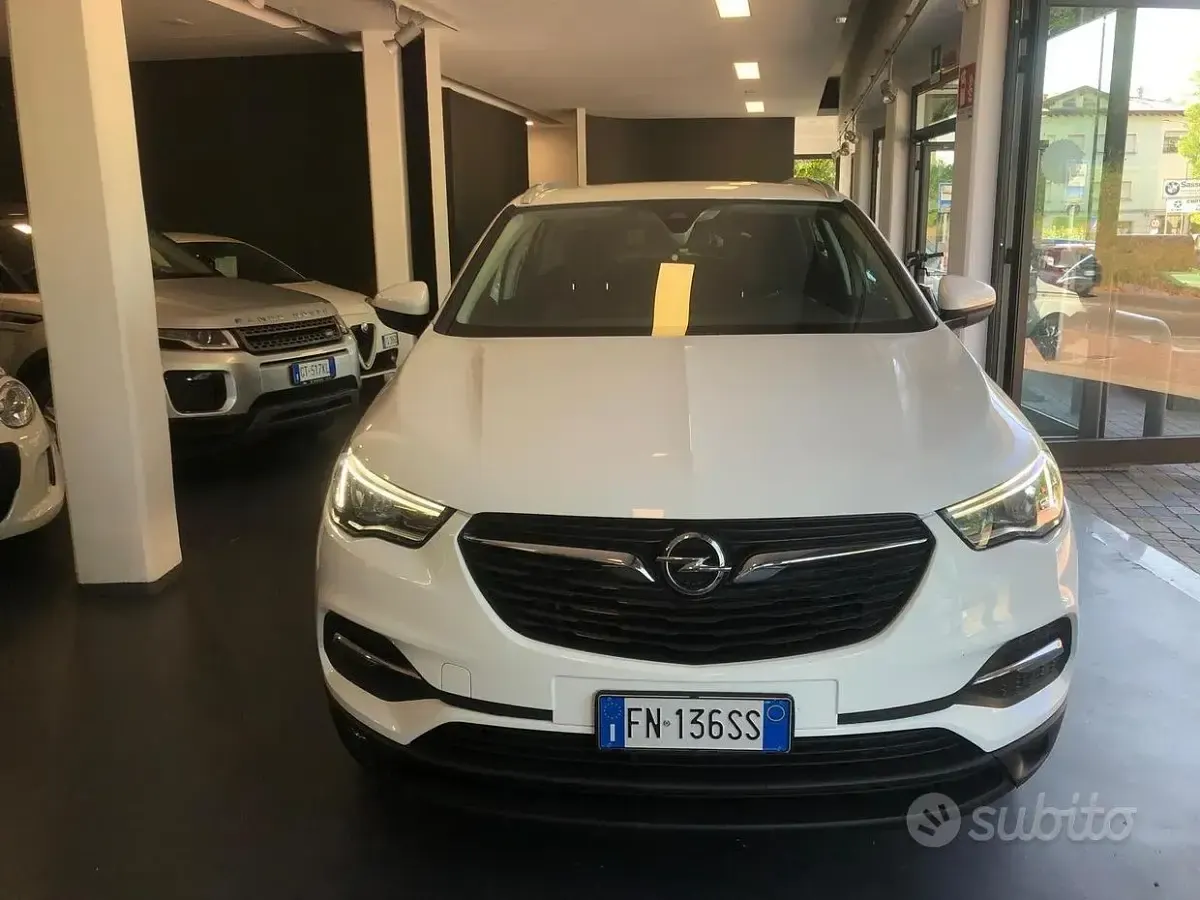 Usata Opel Grandland X 120 CV (88 kW) 2018 Bianco SUV