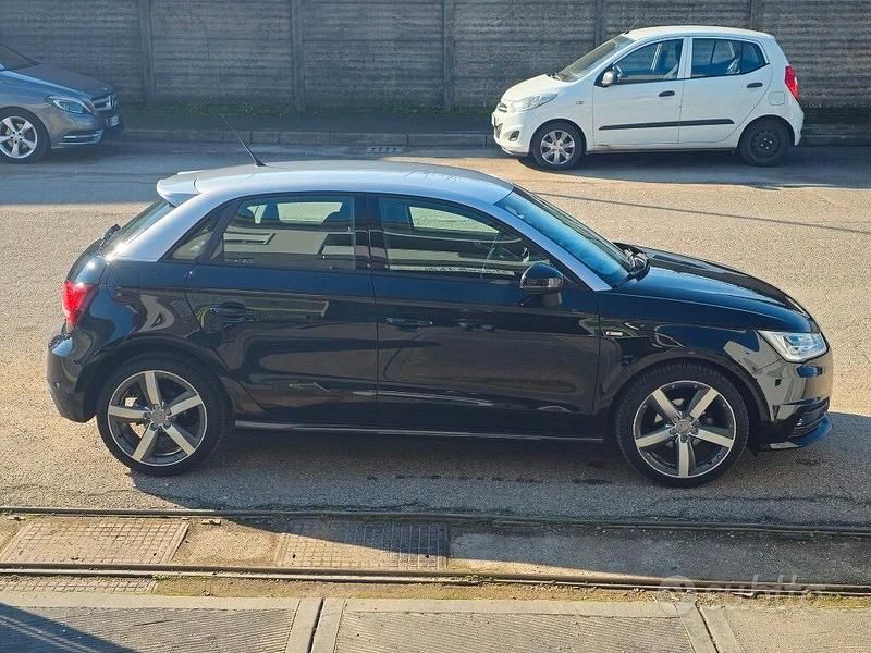 Usata Audi A1 S-Line 90 CV (66 kW) 2016 Nero Utilitaria