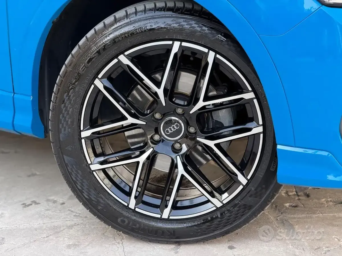 Usata Audi Q3 S-Line 150 CV (110 kW) 2019 Blu SUV
