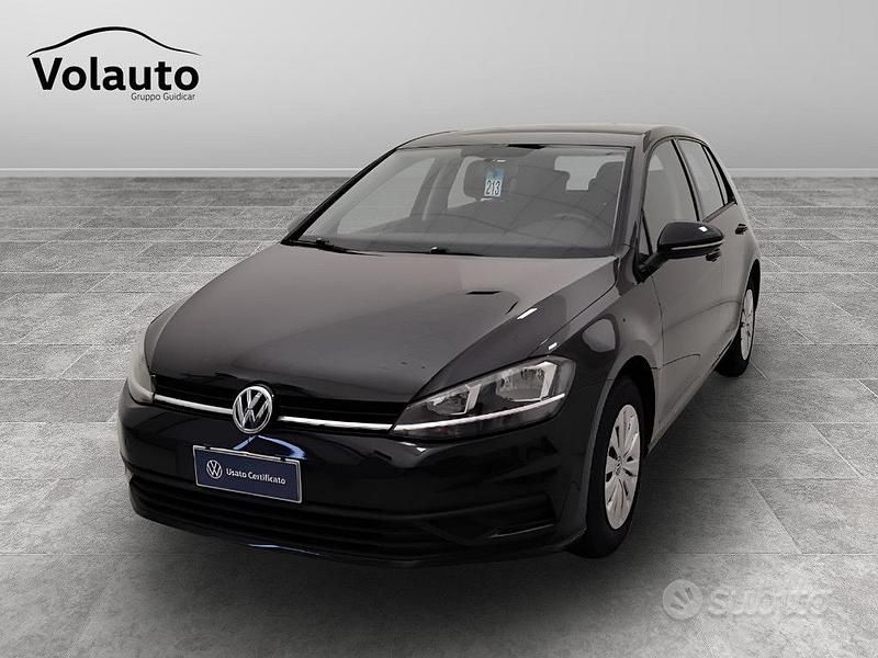 Usata VW Golf VII Trendline 90 CV (66 kW) 2017 Nero Berlina
