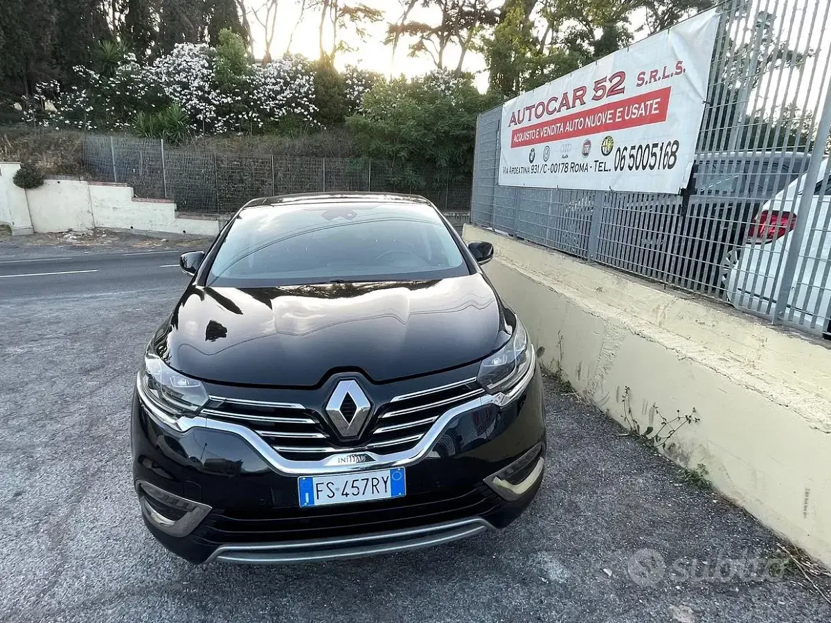 Usata Renault Espace Initiale Paris 160 CV (117 kW) 2018 Nero Monovolume