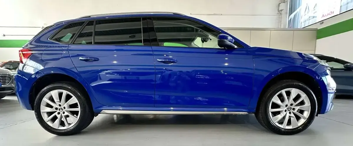 Usata Skoda Kamiq Style 110 CV (80 kW) 2023 Blu/azzurro SUV
