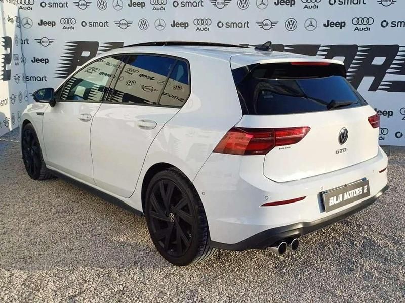 Usata VW Golf VIII GTD 200 CV (147 kW) 2022 Bianco Berlina