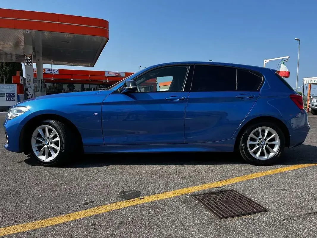 Usata BMW 118 M Sport 136 CV (100 kW) 2018 Blu/azzurro Berlina