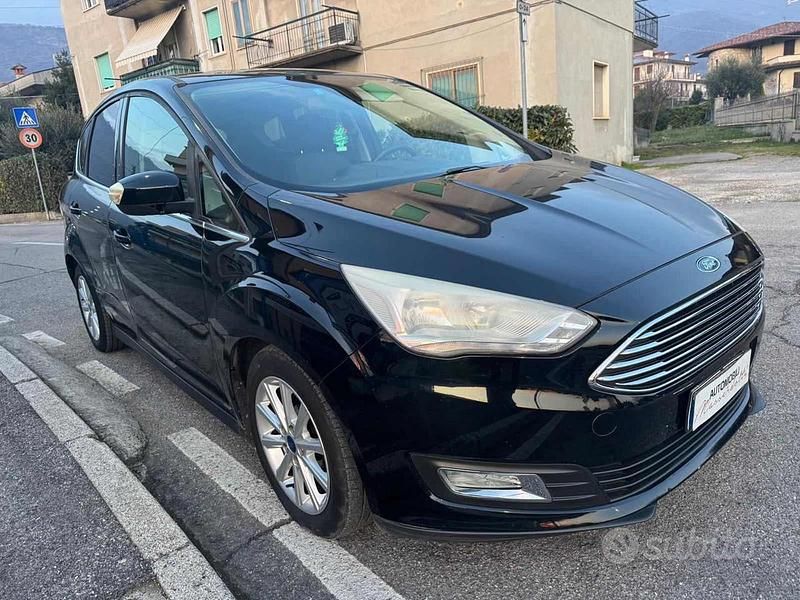 Nero pastello Usata 2016 Ford C-MAX Titanium X Monovolume | 8797 € (Buon prezzo) - Immagine 1/4