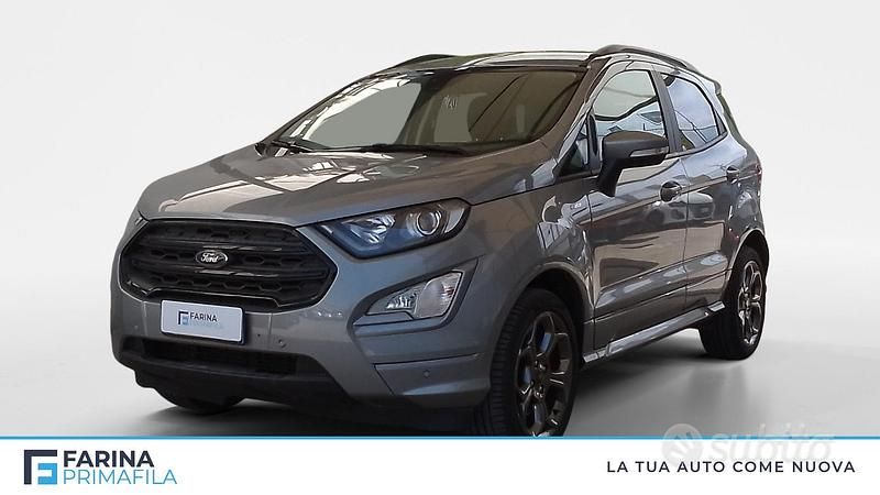 Usata Ford Ecosport ST-Line 125 CV (91 kW) 2022 Solar silver SUV