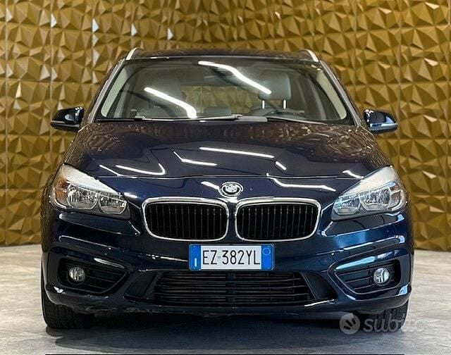 Usata BMW 216 Active Tourer Advantage 115 CV (84 kW) 2015 Blu Monovolume