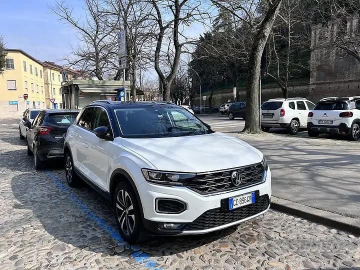Usata VW T-Roc IQ Drive 150 CV (110 kW) 2019 Bianco SUV