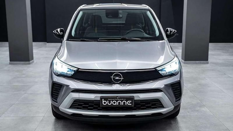 Usata Opel Crossland X Elegance 110 CV (80 kW) 2021 Grigio argento metall perlato SUV