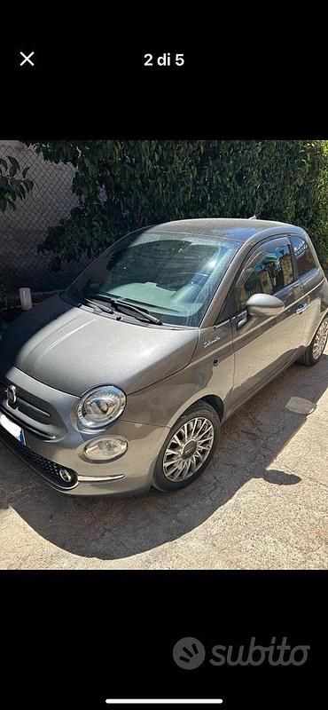 Grigio Usata 2021 Fiat 500 Dolcevita Tre volumi | 12.500 € (Buon prezzo) - Immagine 1/4
