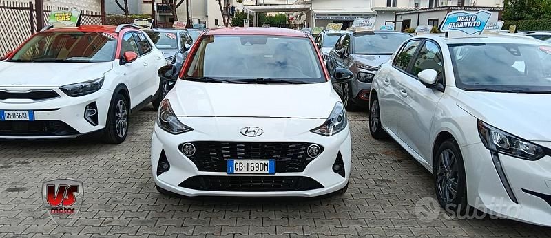 Usata Hyundai i10 Prime 67 CV (49 kW) 2020 Bianco Utilitaria