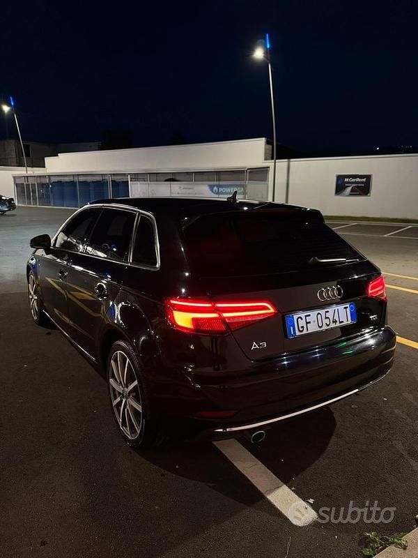 Usata Audi A3 Sport 2018 Nero Berlina