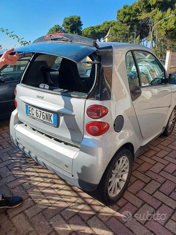Usata Smart ForTwo Coupé 71 CV (52 kW) 2010 Grigio Coupé