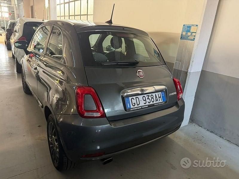 Usata Fiat 500 Lounge 70 CV (51 kW) 2020 Grigio Berlina