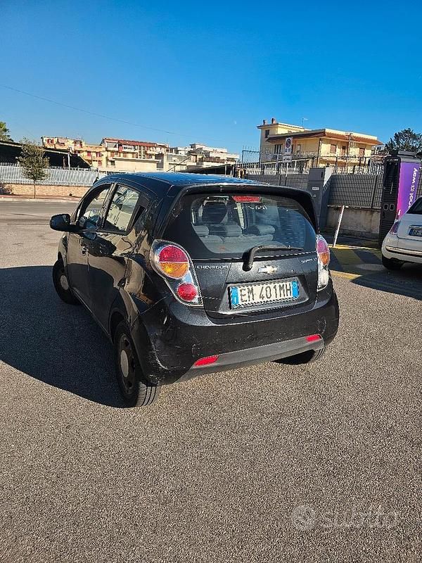 Usata Chevrolet Spark 68 CV (50 kW) 2012 Nero Utilitaria