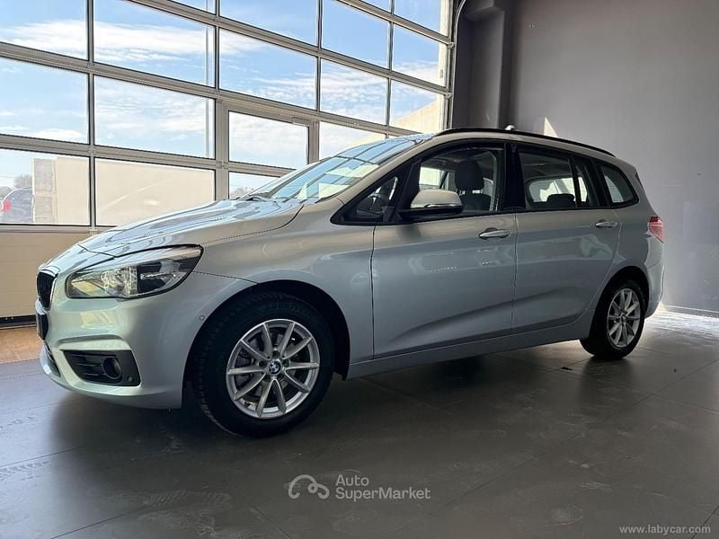 Usata BMW 216 Gran Tourer 116 CV (85 kW) 2015 Grigio Monovolume