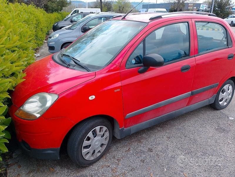 Usata Chevrolet Matiz 52 CV (38 kW) 2007 Rosso Utilitaria
