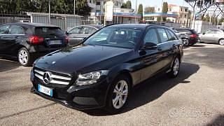 Usata Mercedes C220 Exclusive 170 CV (125 kW) 2016 Nero Station wagon