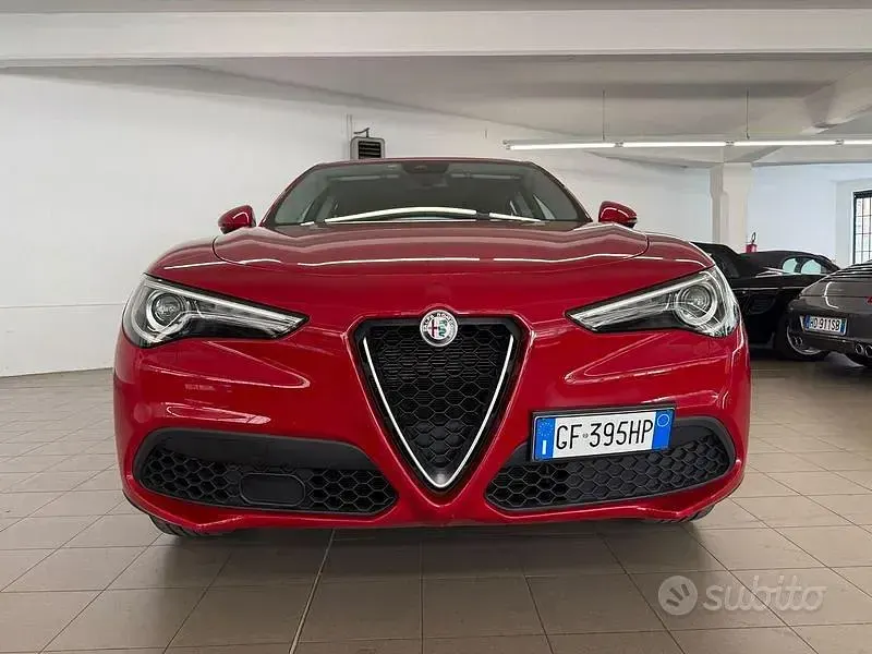 Usata Alfa Romeo Stelvio 190 CV (139 kW) 2021 Rosso SUV