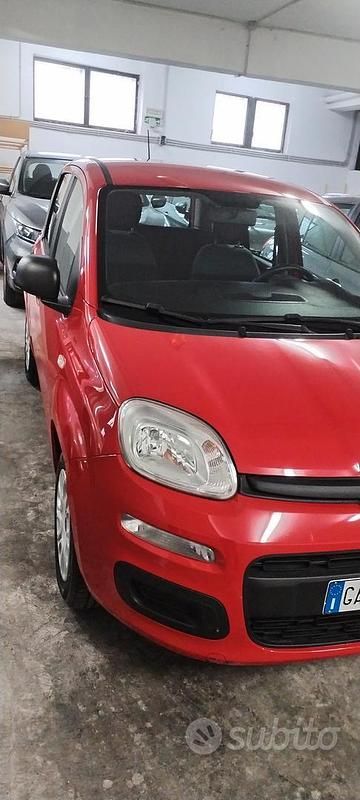 Rosso Usata 2020 Fiat Panda Due volumi | 9500 € - Immagine 1/4