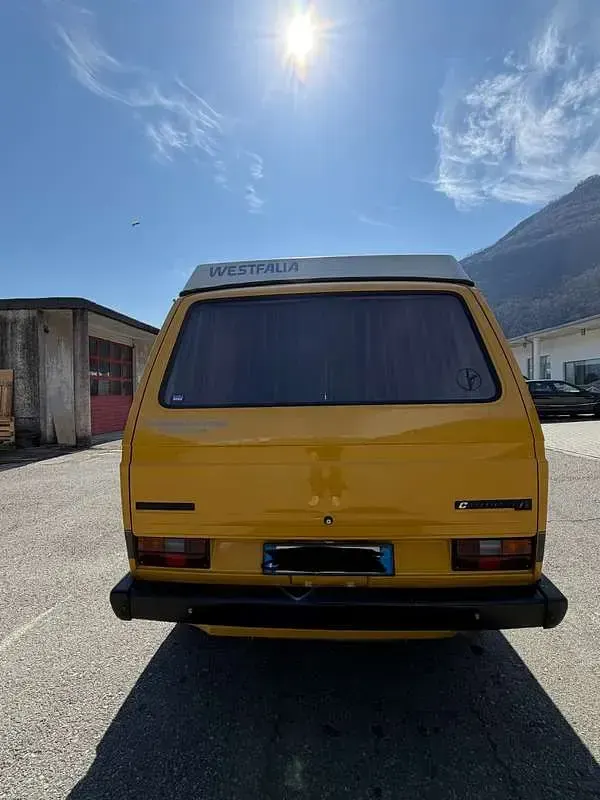 Usata VW T3 54 CV (39 kW) 1982 Giallo Furgone