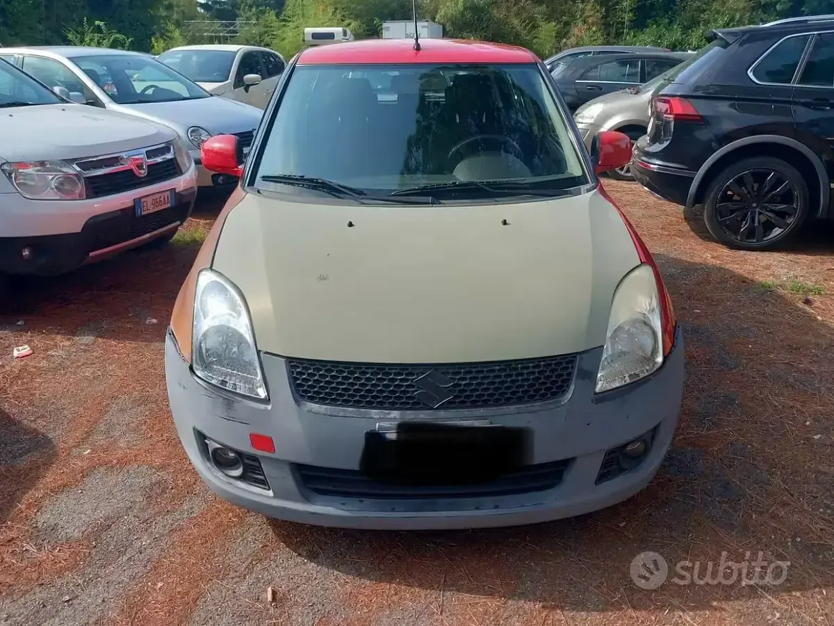 Usata Suzuki Swift GL 92 CV (67 kW) 2008 Rosso Utilitaria