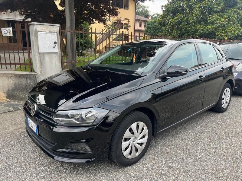 Usata VW Polo 65 CV (47 kW) 2019 Nero Berlina