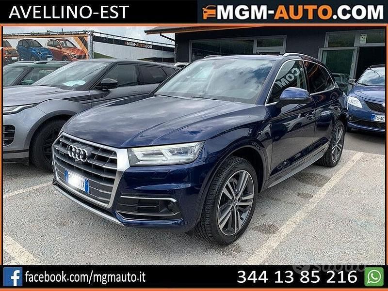 Usata Audi Q5 Sport 190 CV (139 kW) 2019 Blu SUV