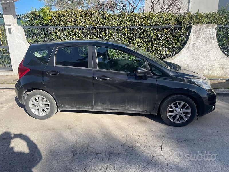 Usata Nissan Note 2014 Nero Utilitaria