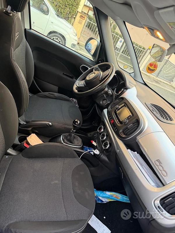 Usata Fiat 500L 85 CV (62 kW) 2018 Grigio Monovolume